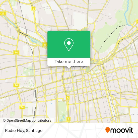 Radio Hoy map