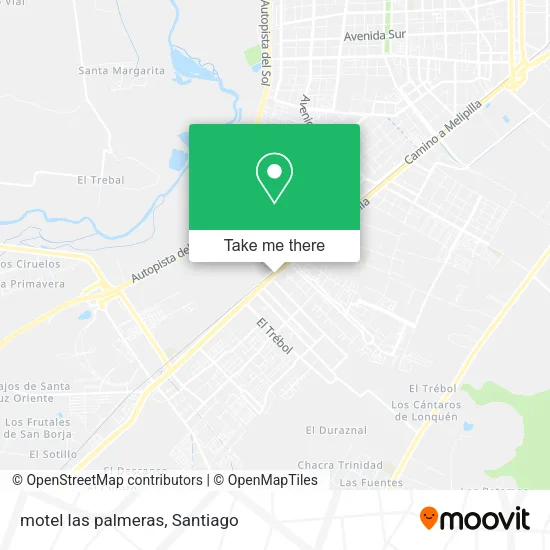 motel las palmeras map