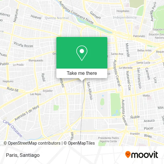 Paris map