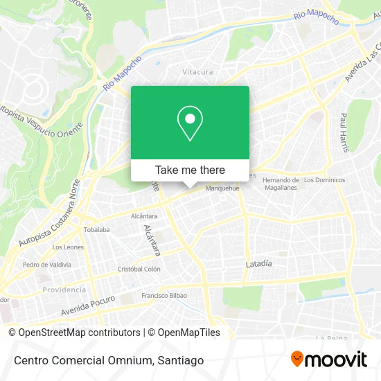 Centro Comercial Omnium map