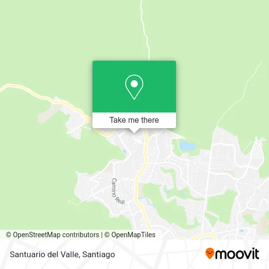 Mapa de Santuario del Valle