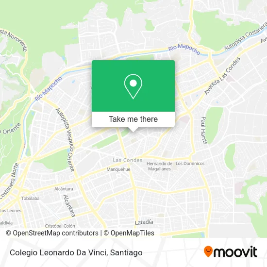 Colegio Leonardo Da Vinci map