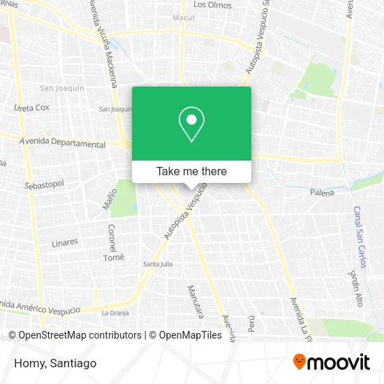 Homy map