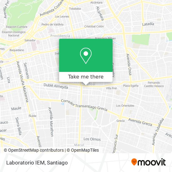 Laboratorio IEM map