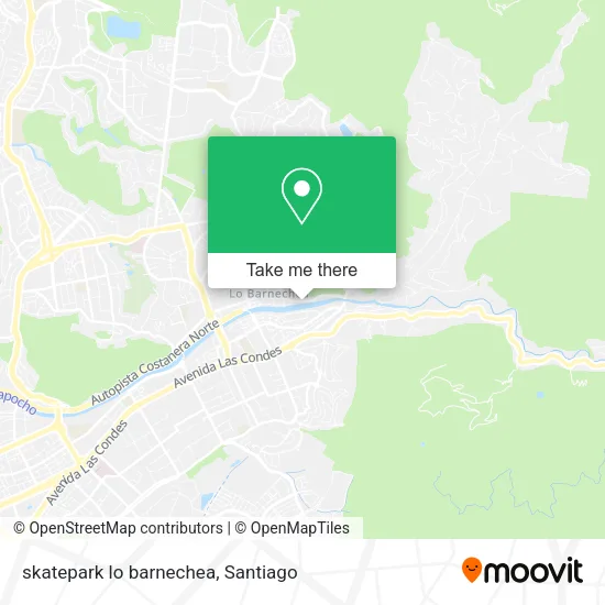 skatepark lo barnechea map