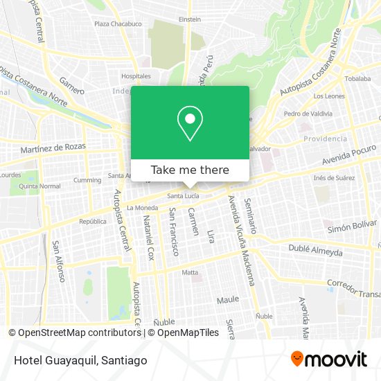 Hotel Guayaquil map