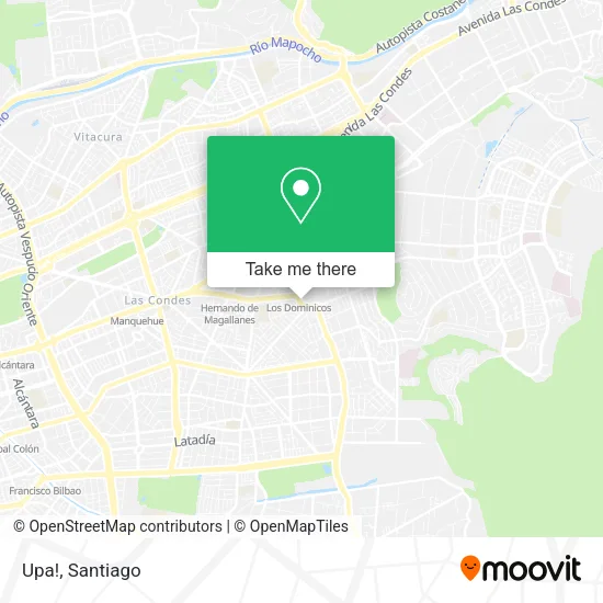 Upa! map