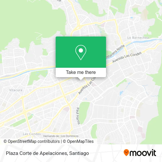 Plaza Corte de Apelaciones map