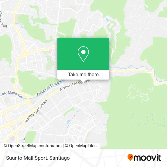 Suunto Mall Sport map