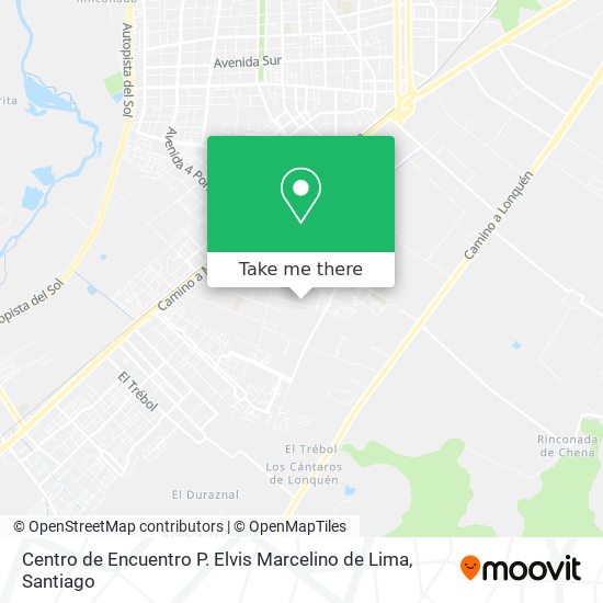 Mapa de Centro de Encuentro P. Elvis Marcelino de Lima