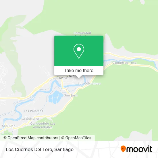 Los Cuernos Del Toro map