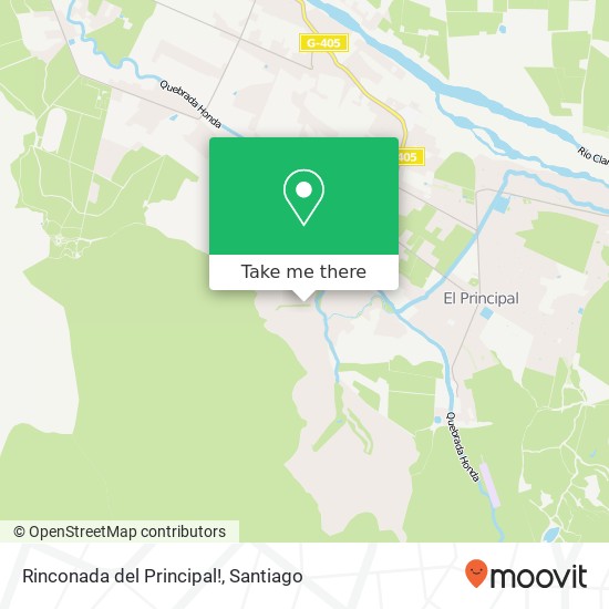 Rinconada del Principal! map