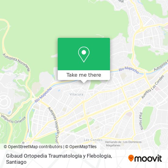 Gibaud Ortopedia Traumatología y Flebología map