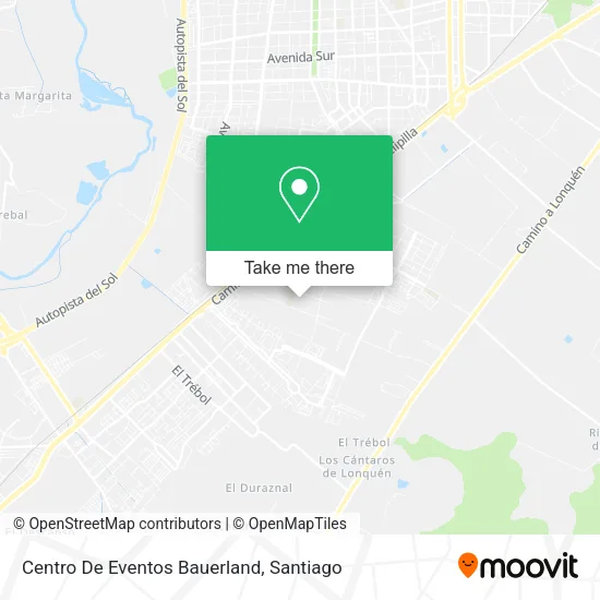 Centro De Eventos Bauerland map