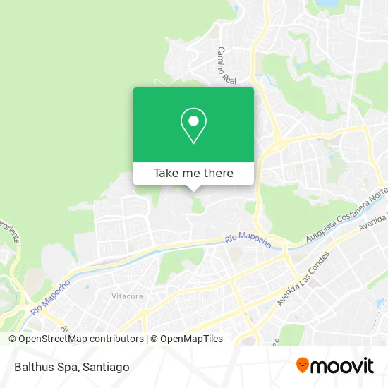 Balthus Spa map