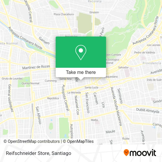 Reifschneider Store map