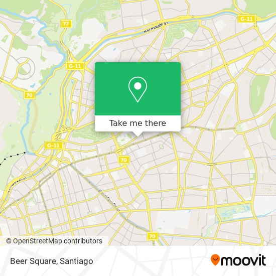 Beer Square map