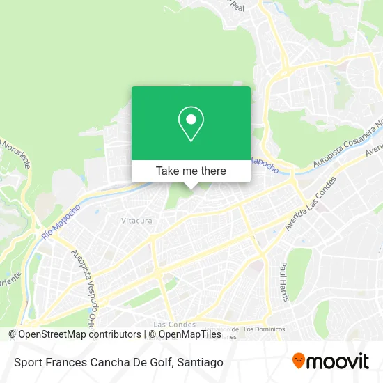 Sport Frances Cancha De Golf map