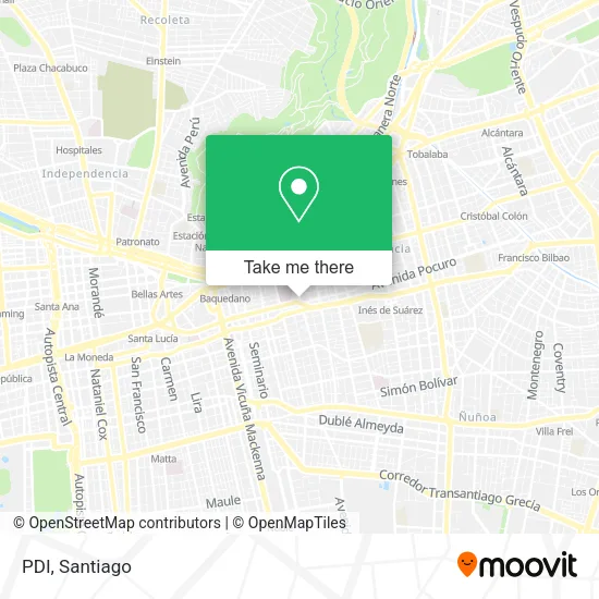 PDI map
