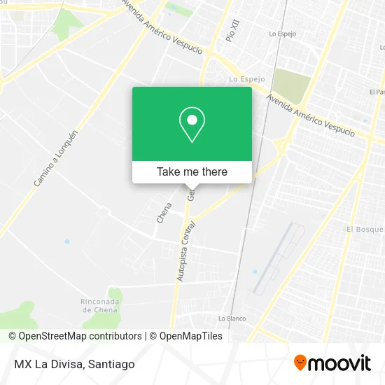 MX La Divisa map