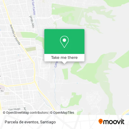 Parcela de eventos map