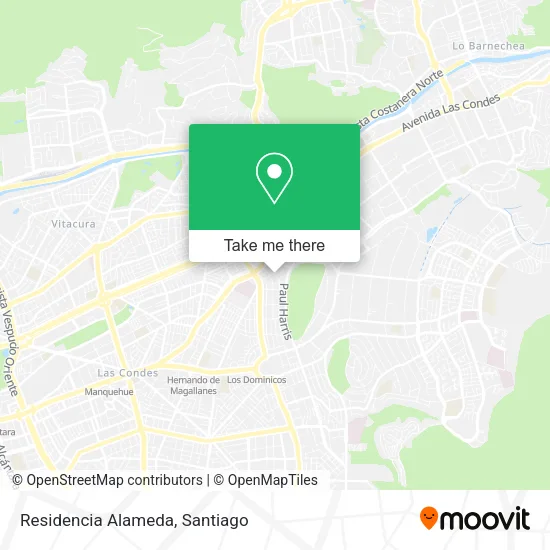 Residencia Alameda map
