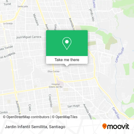 Jardin Infantil Semillita map