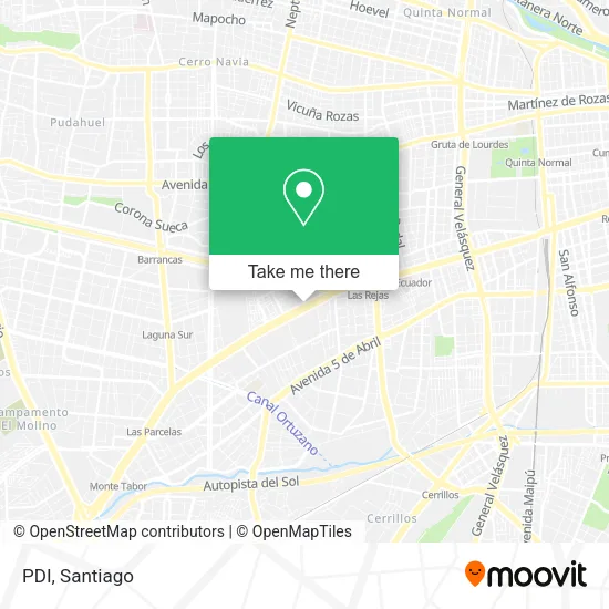PDI map