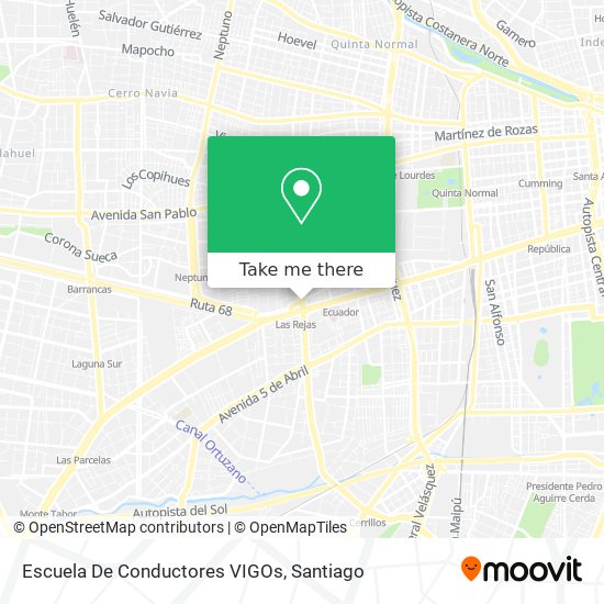 Escuela De Conductores VIGOs map