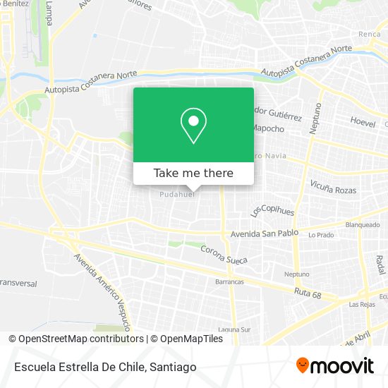 Escuela Estrella De Chile map