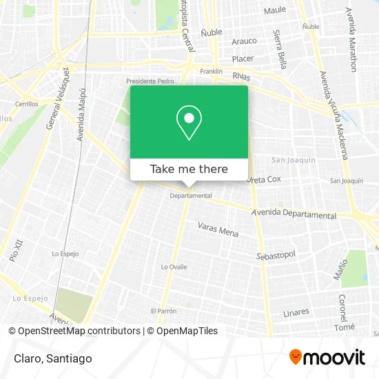 Claro map