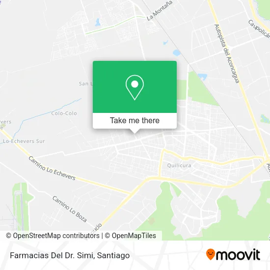 Farmacias Del Dr. Simi map