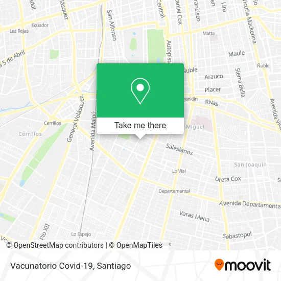 Vacunatorio Covid-19 map