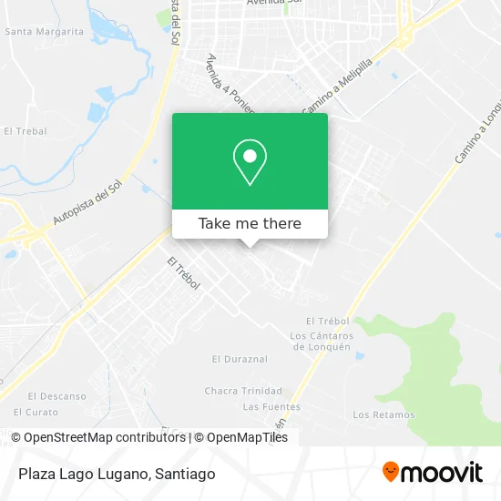 Plaza Lago Lugano map
