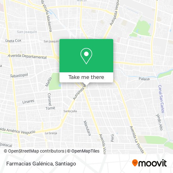 Farmacias Galénica map