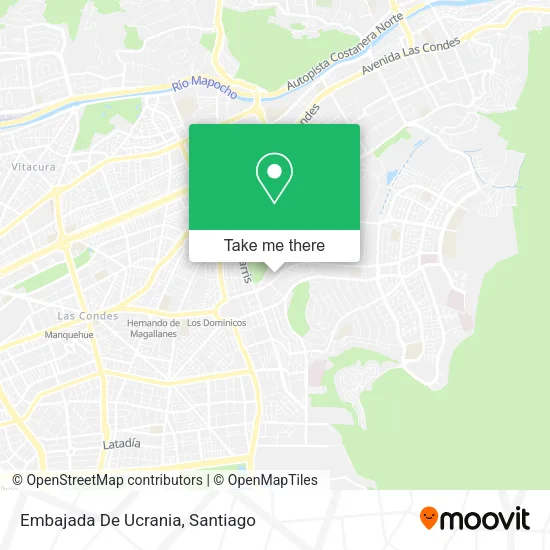 Embajada De Ucrania map