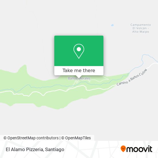 El Alamo Pizzeria map