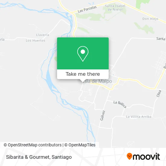 Mapa de Sibarita & Gourmet
