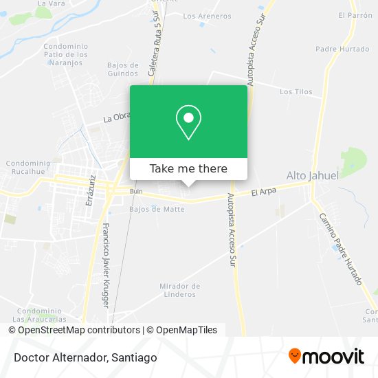Mapa de Doctor Alternador