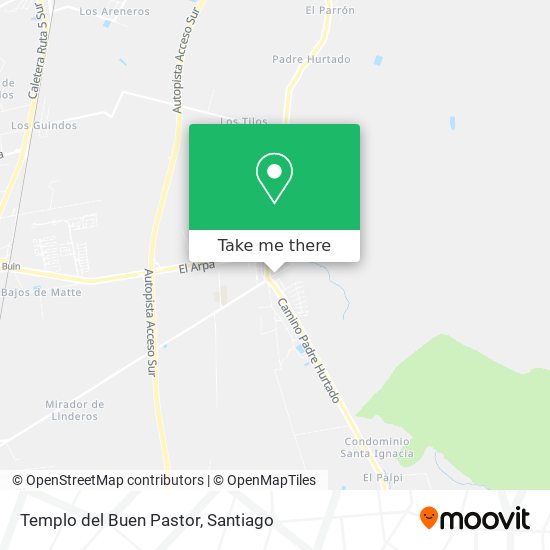 Templo del Buen Pastor map
