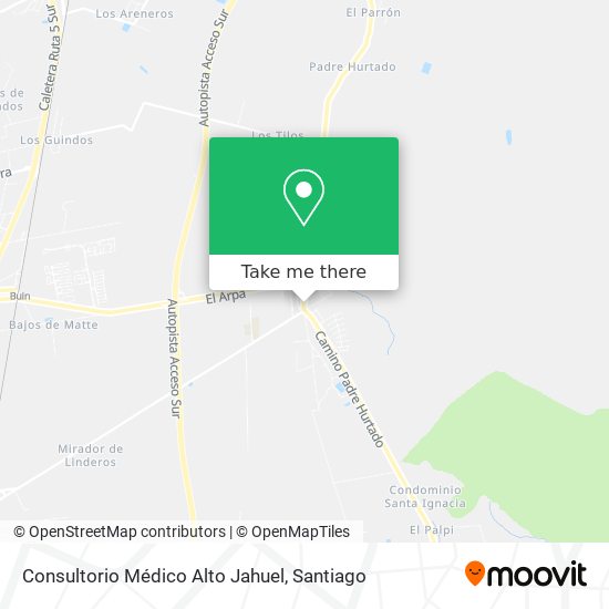 Consultorio Médico Alto Jahuel map