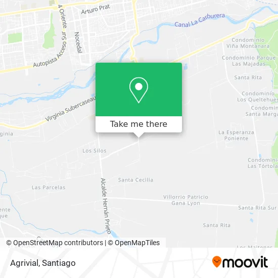 Agrivial map