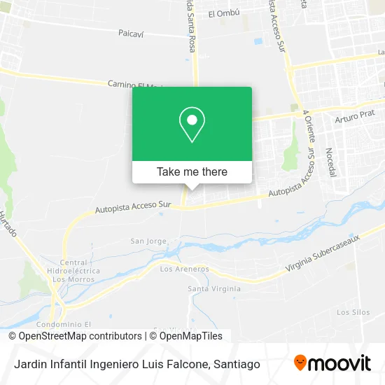 Jardin Infantil Ingeniero Luis Falcone map