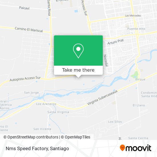 Mapa de Nms Speed Factory