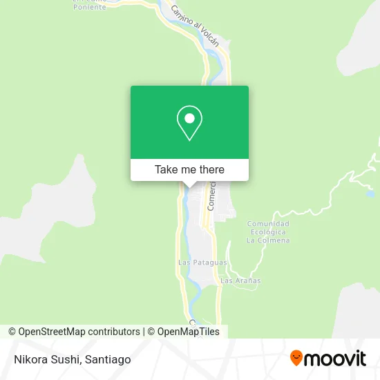 Nikora Sushi map
