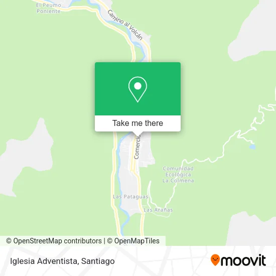 Iglesia Adventista map