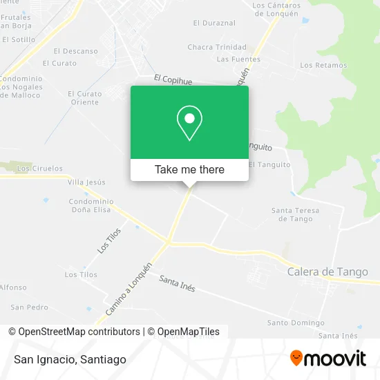 San Ignacio map
