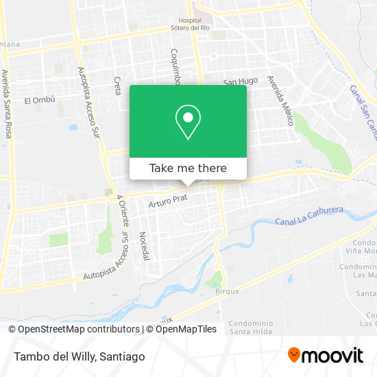 Mapa de Tambo del Willy