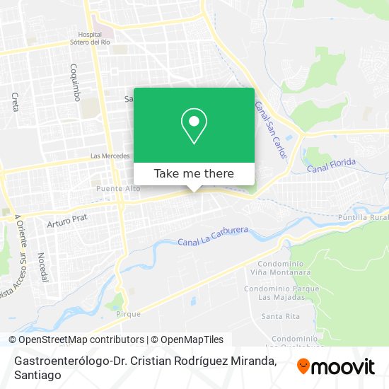 Gastroenterólogo-Dr. Cristian Rodríguez Miranda map
