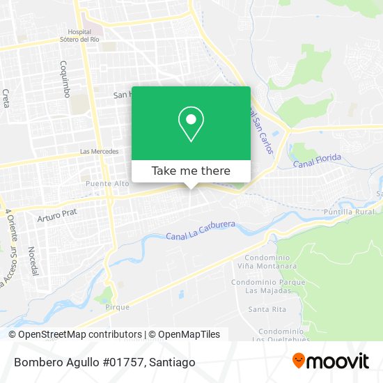 Bombero Agullo #01757 map